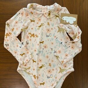 Angel Dear Adorable Animal Print Baby Bodysuit Size 18-24 months NWT Bamboo